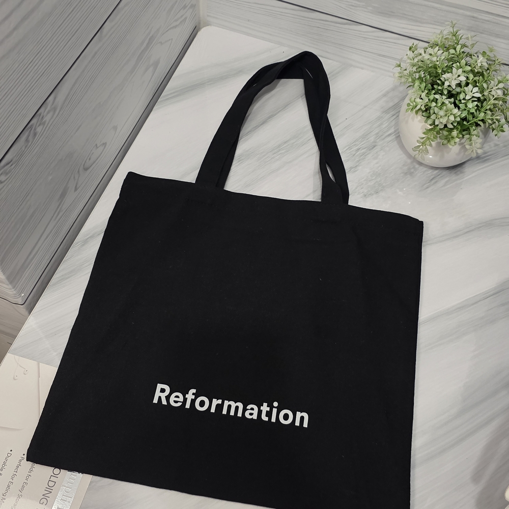 Reformation Classic Black Tote